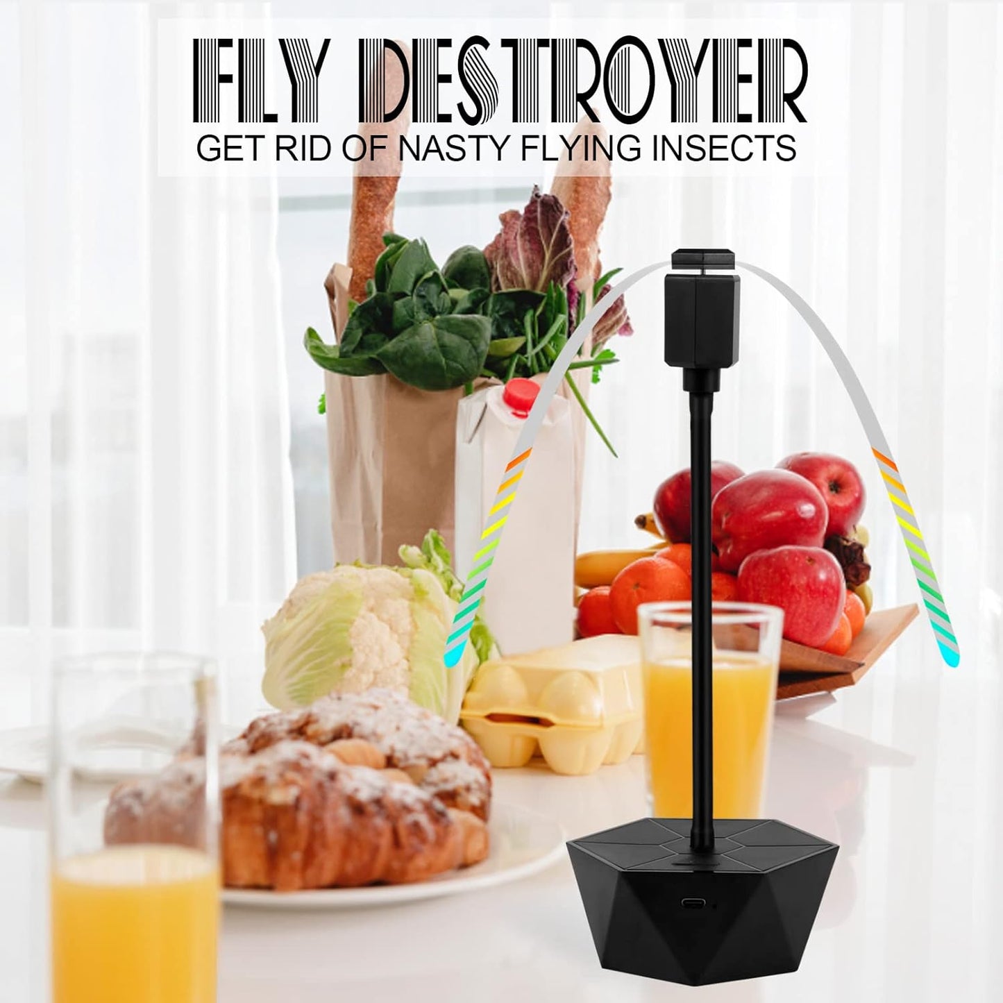 Flyfan® Ventilador Repelente de Insectos